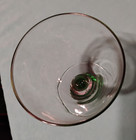 Vintage Bar wine cocktail water Glass 