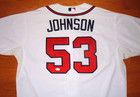 Atlanta Braves Jim Johnson 2015 Game Used Worn Jersey Mlb Holo Autog   orioles 