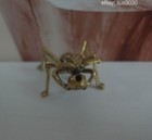 Vintage Solid Brass Mini Ant Animal Figurine Statue For Home Decor