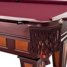 7  Pool Table Felt Mahogany Billiard Cloth 7ft Stain Resistant Pre-cut   6 Rail