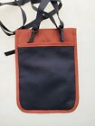 Rfid Neck Wallet For Travel Passport Holder Neck Pouch Lots Of Pockets Rust