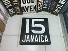 Ny Nyc Subway Roll Sign Bmt Vintage Front Route  15 Line Jamaica Queens L i r r 