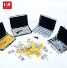 Diorama 1 12 18 Suitcase Play Money Banknotes Gold Bar Dollhouse Garage Prop Toy