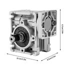 For Nema 23 Stepper Motor Worm Gear Reducer Speed Reducer Ratio 10   1 Gearbox