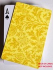7x Premium Poker Size Cut Cards Formal Design Dealer Flexible Stiff