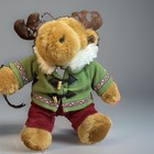 Dan Dee Moose Plush Stuffed Animal 15  Collectors Choice With Winter Jacket