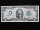 1976 Postmarked Bicentennial Two Dollar Note   Uncirculated    2 First Day Issue