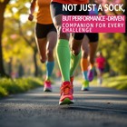 Vitalsox Performance Stripe Graduated Compression Socks  Boosts Performance     