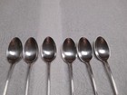 Set Of 6 Gorham Lancaster Sterling Silver 7 5  Iced Tea Spoons No Monograms