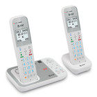 At t 2 Handset Cordless Telephone With Caller Id waiting And Smart Call Blocker