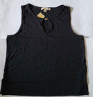 Michael Kors Women s Black Tank Top Size M Xl Black Blue