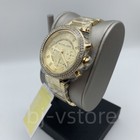 Michael Kors Mk5354 Parker Gold Tone Crystal Pave Stainless Steel Women s Watch