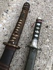 Antique Child   s Japanese Officers Gunto Sword Old Japan Wwii Toy Ww2
