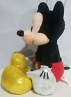 Ty Disney Sparkle Mickey Mouse Plush Stuffed Animal Bean Bag Red Black White