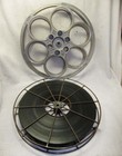 Two Vintage 35mm Motion Picture Theatre Reels W 1 Movie Film goldberg Bros decor