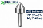 3mt Bull Nose Pipe Live Revolving Center Mt3 12 To 62mm Lathe Milling Machine