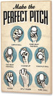 Make The Perfect Pitch Baseball Wood Wall Decor - Vintage Baseball Sign For Man