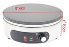 110v Crepe Maker Machine Electric Frying Pan Griddle Pancakes Non-stick  2000w