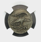 1837 New York 1c Ht-268  5g  Feuchtwanger Composition Ngc Au50