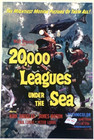 20 000 Leagues Under The Sea 1954 Movie Poster Walt Disney Presents  0021