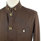 Luis Trenker Janker Men s Size 50 Brown Cotton Stretch Jacket Traditional Lusandro