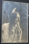 Original 1912 Chief Thunder Cloud Blackfeet Blackfoot Indian Photo 5 75 X 8