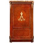 French Louis Xvi Style Parquetry   Bronze Antique Armoire Wardrobe Ca  1880