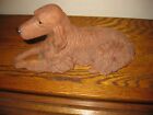 Vintage  Sandicast Irish Setter Dog Large Figurine Signed Sandra Brue  Euc Usa 