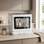 Countertop Dishwasher  Portable Dishwasher With 5 Washing Programs