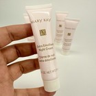 5x Mary Kay Extra Emollient Night Cream Mini Travel Purse Size Classic Tube Vtg