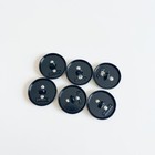 Chanel Vintage Designer Black Quilted    Gold Button Stamped   6 Pc Bundle