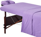 Master Massage Cotton Flannel Sheets Set  3 Piece Set  Massage Table Cover Set  