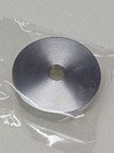 45 Rpm Record Adapter  Solid  Flat Aluminum Silver Quality  Product No Scratches