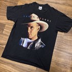 Vintage 90s Garth Brooks 1996 Tour Concert T-shirt Large Country