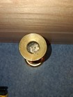 Antique 11 5  Brass Push Up Candlestick 1840-1890-nice clean  
