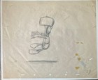 Original Production Donald Duck Drawing Sketch Animation Art Vintage  29