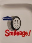 B f goodrich Tires Smileage Vintage Ceramic Ashtray