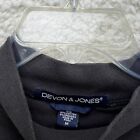 Devon   Jones Cotton Jersey Mock Turtleneck Long Sleeve Shirt Size Medium