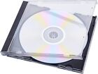 10 4 Mm Standard Single Clear Cd Jewel Case With Assembled Black Tray  5 Pack