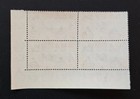 Ascension Island 1938 Kgvi Stamps Sc 42  Sg 40 Corner Block Of 4 Sheet  1 Mnh