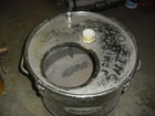 Nordson Hopper For Powder Coating System Can Pot Canister 16  X 15-1 2  Dia