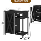 20-29 Gallon Metal Aquarium Stand Fish Tank Stand Storage Cabinet W power Outlet