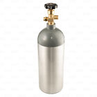 5lb Co2 Tank Aluminum Cylinder For Aquarium Greenhouse Hydroponics Cga320 Valve
