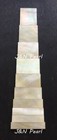 Natural Gold Color Mother Of Pearl Block Inlay For Les Paul Custom 1 55mm Thick