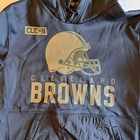 Nike Men s Medium Cleveland Browns Therma-fit Salute To Service Hoodie Black Nwt