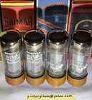 Quad El34 6ca7 Amperex Bugle Boy Tubes  dd  Getters Tv7 Tested Nos   50 52 52 51