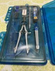 11 Piece Buffalo Geometry And Precision Drafting Drawing Set New Factory