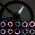 2pcs 32 Led Flashing Colorful Bicycle Cycling Wheel Spoke Signal Light For Bike