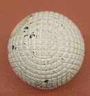 Rare Antique 1890 s Scottish Line Cut Gutty Gutta Percha Golf Ball Unplayed