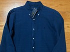 Nwt  Mens Polo Ralph Lauren Indigo Oxford Slim Fit Button Down Shirt M Sold Out 